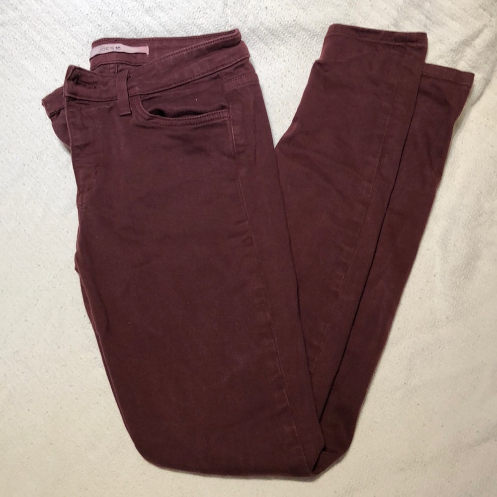 Maroon Joe’s Jeans